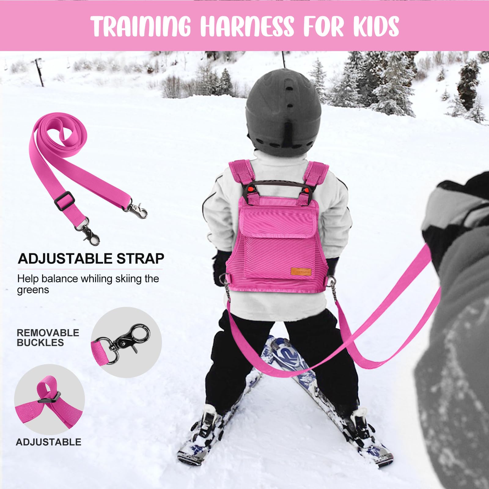 Amazon.co.jp: Odoland スキー/スノーボードトレーニングハーネス 子供